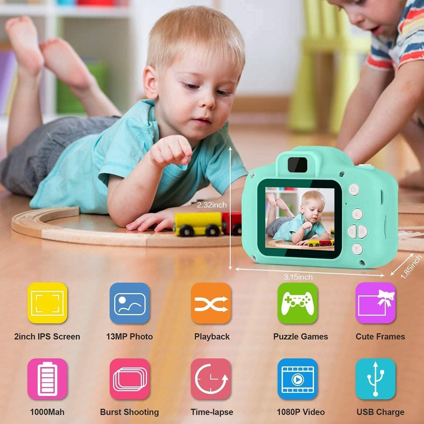🎬 MiniPix Kids Camera – Capture & Smile