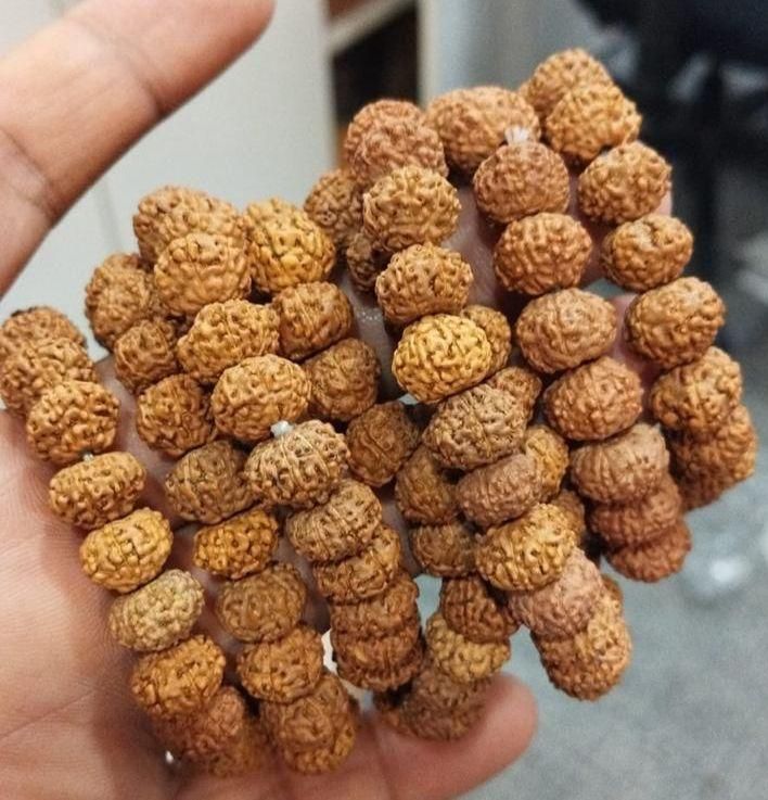💎 7 Mukhi Rudraksha Energy Bracelet – Attract Wealth & Positivity