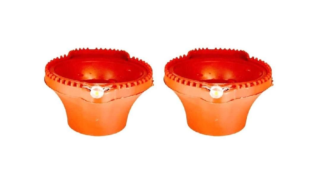 🪔 Magic Water-Activated LED Diyas – Ambient Glow Set