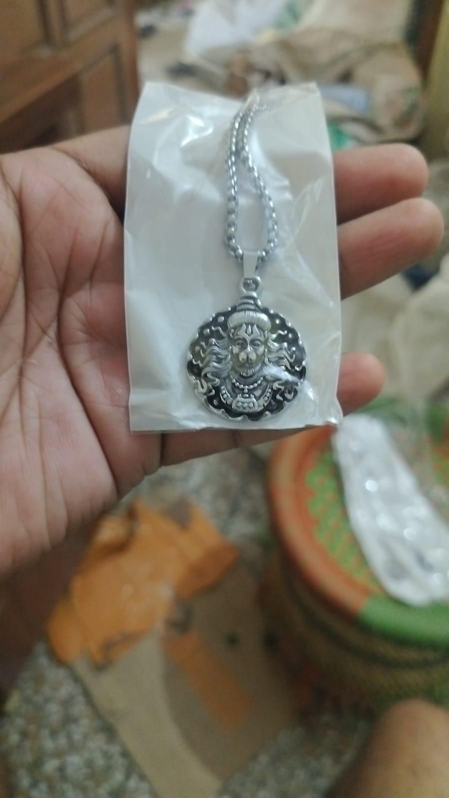 Hanuman Ji Spiritual Pendant Chain